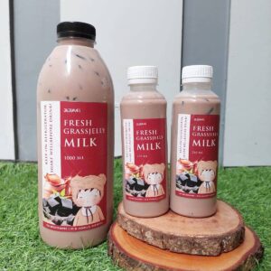 Milk Grassjelly fresh home made