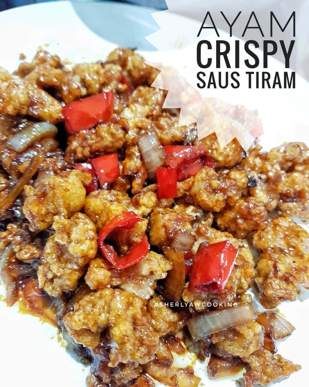 Resep Ayam Crispy Saus Tiram